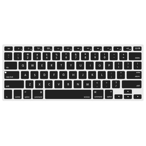 MOSISO Silicone Keyboard Cover Compatible with MacBook Pro 13/15 Inch (with/Without Retina Display, 2015 or Older Version),Older MacBook Air 13 Inch (A1466 / A1369, Release 2010-2017), Black, #Ad #Pro, #SPONSORED, #Retina, #Inch, #MacBook Letter Keyboard, Keyboard Protectors, Macbook Air 11 Inch, Keyboard Protector, Macbook Pro Cover, Macbook Pro 15 Inch, Black Russian, Macbook Air 13 Inch, Macbook Pro 13 Inch