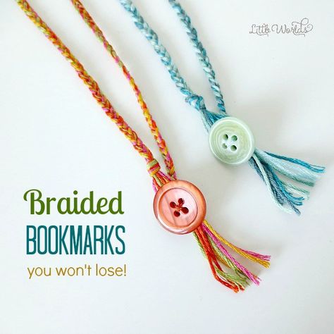 I am a bit of a bookworm so I am always using and losing bookmarks. I don’t know where they go! I love these braided bookmarks that Ann and her daughter made. They slid around your books so t… Braided Bookmarks, Functional Crafts, Diy Projects To Make And Sell, Scout Crafts, Diy Crafts For Teen Girls, Diy Crafts For Teens, Crafts For Teens To Make, Game Mobile, Diy And Crafts Sewing