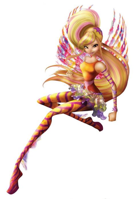 Stella Sirenix 3D Butterflix Winx Club, Sirenix Winx Club, Winx Club Season 8, Winx Stella, Deviant Art, Season 8, Winx Club