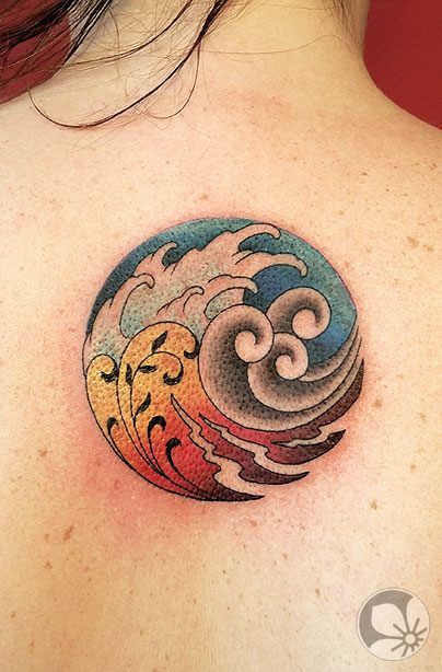 4 Elements Tattoo, Four Elements Tattoo, Wind Tattoo, Element Tattoo, Avatar Tattoo, Tatuagem Masculina Pequena, Earth Tattoo, Tattoo Old School, Water Tattoo