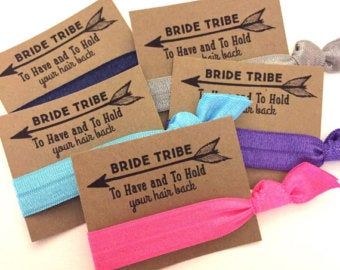 Tie Dye Hair, Handmade Favors, Cooler Designs, Santa Ynez, Different Hair, Chic Party, Personalized Favors, Elastic Hair Ties, Bachelorette Party Favors