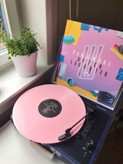 Paramore After Laughter on pink marbled vinyl - GOT IT Paramore After Laughter, Gaming Rooms, Music Studios, The Best Damn Thing, Vinyl Aesthetic, Computer Desks, Records Vinyl, Pink Vinyl, Vinyl Record Player