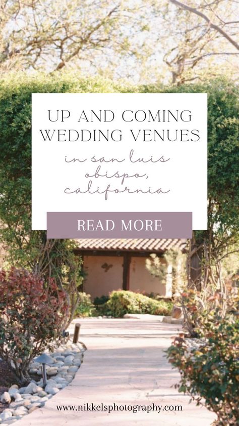 San Luis Obispo County's renowned wedding scene just got even more exciting! Explore the buzz surrounding fresh wedding venues blossoming across the captivating California Central Coast. From scenic landscapes to charming locales, get ready to uncover the latest gems that promise to elevate your special day to extraordinary heights. Central Coast California, San Luis Obispo Wedding, Wedding Scene, Best Wedding Venues, Family Photo Sessions, Central Coast, San Luis Obispo, Scenic Landscape, Elopement Photography