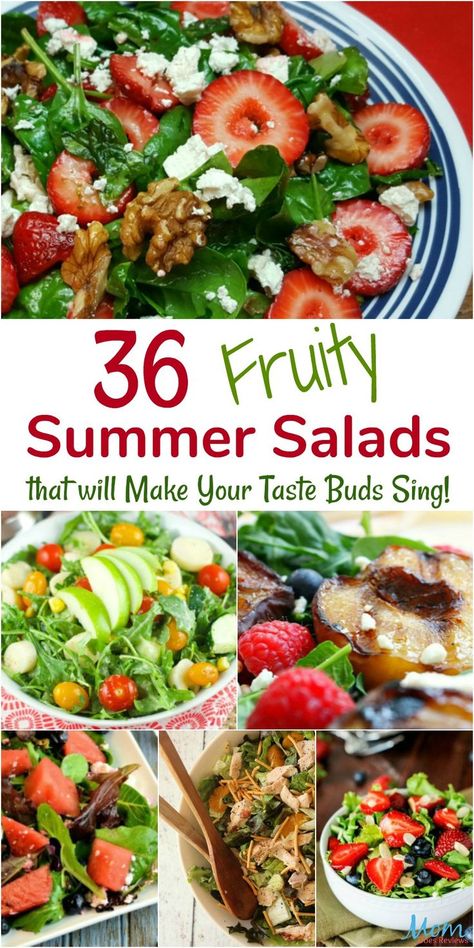 Fruity Salads Recipes, Fruity Salads, Barbeque Ideas, Barbecue Salad, Dinner Light, Refreshing Salads, Sunday Recipes, Summer Meals, Fruit Salads