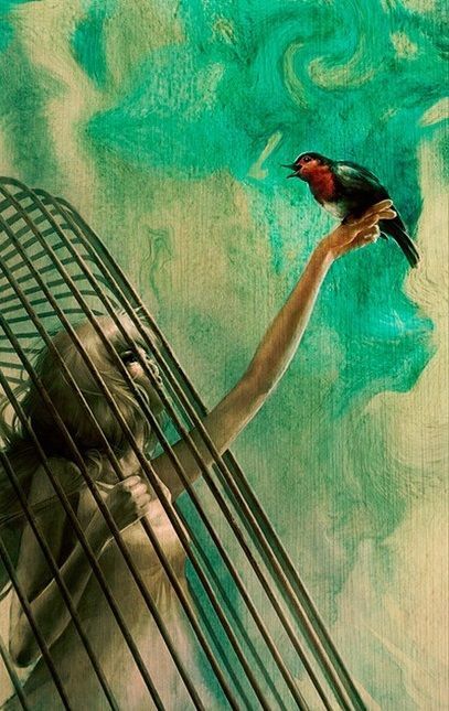 Freedom Art, The Caged Bird Sings, Fever Dream, Arte Van Gogh, Deep Art, Ap Art, Surreal Art, Animation Art, Painting Inspiration