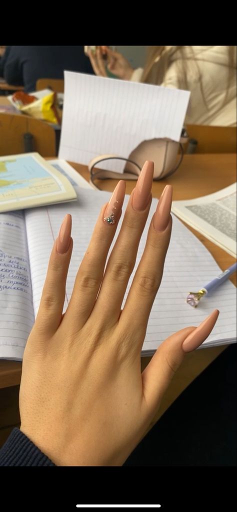 Long nails
Beige nails
Coffin nails
Ballerina nails Brown Nails Rhinestones, Beige Nails With Rhinestones, Brown Nails With Rhinestones, Beige Nails Acrylic, Brown Nails With Gems, Nails With Gems Rhinestones, Beige Nails Design, Tan Nails, Nails With Rhinestones