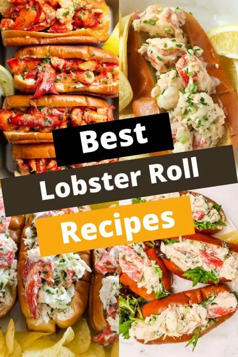 Lobster Roll Lobster Roll Recipe Best, Best Baklava Recipe, Lobster Roll Recipe, Saltimbocca Recipe, Seafood Gumbo Recipe, Lobster Roll Recipes, Boiled Egg Recipes, Hard Boiled Egg Recipes, Seafood Dish Recipes