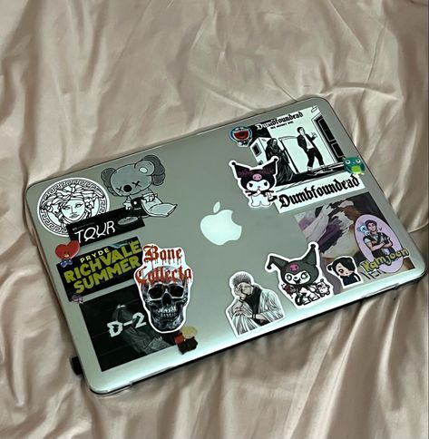 Macbook Case Stickers, Macbook Pro 2020, Macbook Air Stickers, Anime Bts, Mac Stickers, Laptop Decoration, Laptop Case Stickers, Laptop Design, Macbook Stickers