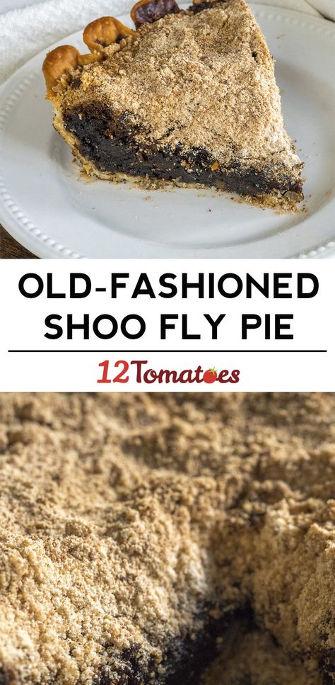 Shoo Fly Pie, Just Pies, Shoo Fly, How To Make Pie, Pie Crusts, Amish Recipes, Dessert Bar, Pie Cake, Jam Recipes