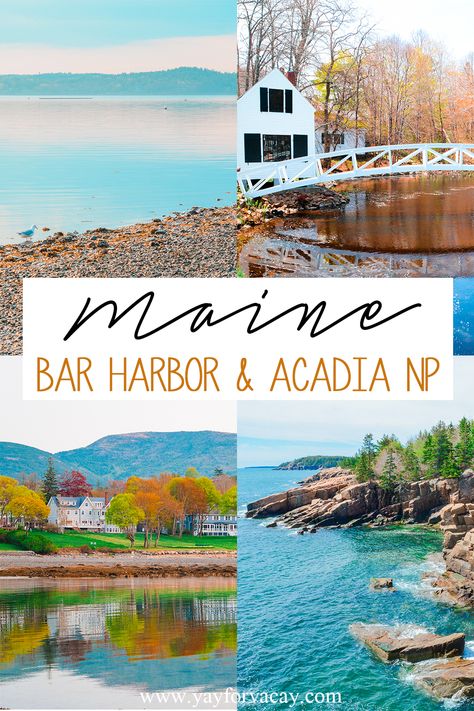 One Day In Bar Harbor Maine, 3 Days In Bar Harbor Maine, Kayaking In Maine, Best Things To Do In Maine, Bar Harbor Maine Things To Do, Portland Maine Travel, Maine Road Trip, Canada Cruise, Maine Trip