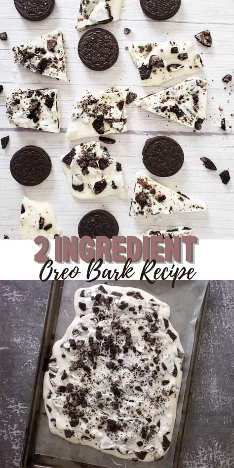 Oreo Bark Recipe, Oreo Brownies Recipe, Oreo Milkshake Recipe, Gift Snack, Oreo Bark, Oreo Cheesecake Bites, Oreo Shake, Cheesecake Bites Recipe, White Chocolate Bark