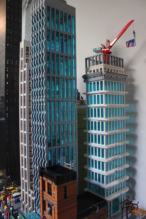 The Cloud | The Cloud - This is the future of green and exco… | Flickr Lego Skyscraper, Minecraft Skyscraper, Black Bathroom Floor, Anti Venom, Minecraft City Buildings, Art Ballet, Lego Display, Lego Modular, Minecraft City