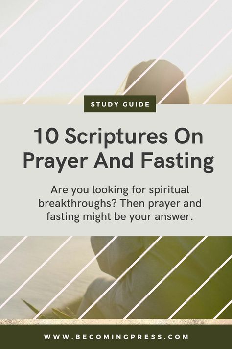 Are you looking for a spiritual breakthrough? Then prayer and fasting might be your answer. Click the link to read more. Scriptures On Prayer, Spiritual Breakthrough, Fasting And Prayer, Powerful Scriptures, Prayer And Fasting, Bible Study Guide, Prayer Scriptures, Spiritual Journey, Study Guide