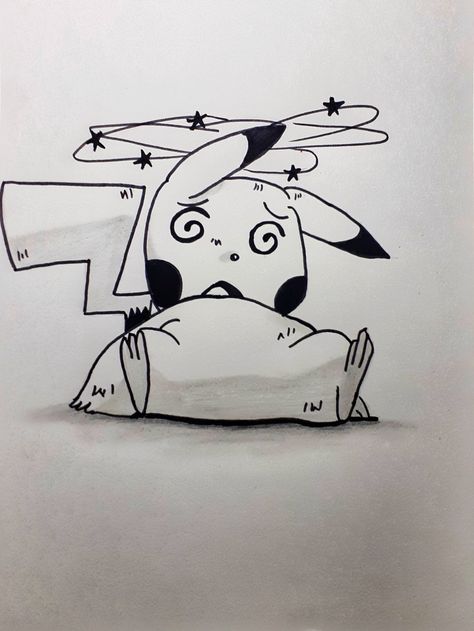 Dizzy Cartoon Character, Dizzy Character, Dizzy Drawing, Dizzy Cartoon, Inktober Art, Sketch Ink, Artwork Ideas, Drawing Stuff, Pokemon Drawings