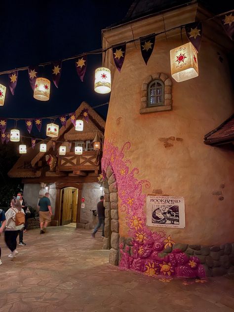 walt disney world, magic kingdom, rapunzel bathroom, 50th anniversary Disney World Magic Kingdom, Photo Idea, Magic Kingdom, 50th Anniversary, Rapunzel, Walt Disney World, Walt Disney, Disney World, Lanterns