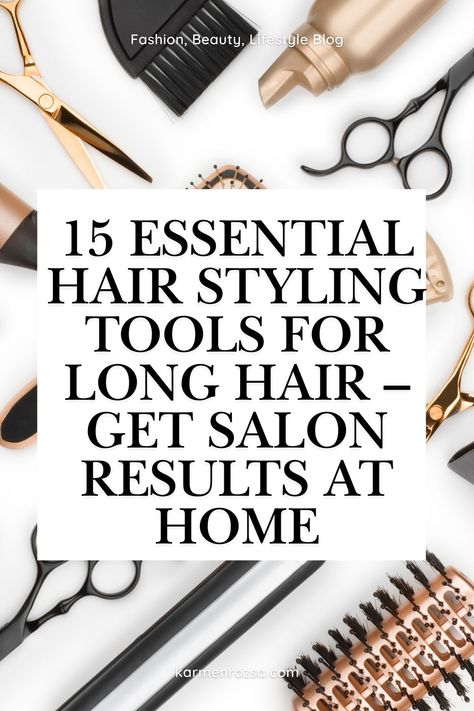 15 essential hair styling tools for long hair that will give you salon-quality results at home. From hair styling hacks to the best tools for volume and smoothness, these products are designed to help you create stunning looks effortlessly, no matter your hair type. Hair Styling Hacks, Best Olive Oil, Styling Hacks, Argan Oil Benefits, Olive Oil Hair, Hair Issues, Hair Styling Tools, Braid Out, Oil Hair