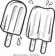 Popsicle drawings.  Ditch the drips, and lengthen Popsicles Drawing, Popsicle Drawing, Cartoon Popsicle, Ice Cream Sketch, Frozen Drawings, Popsicle Party, Bestie Tattoo, Drawing Clipart, Line Art Tattoos