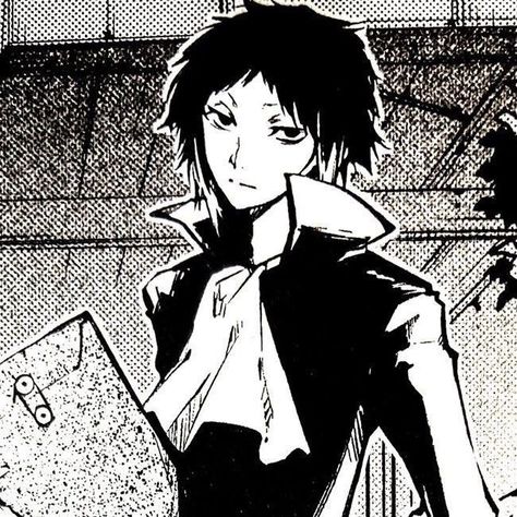 I love this panel of him sm<3 #bsd #akutagawa Bsd Akutagawa, Profile Picture Icon, Picture Icon, Brown Beige, Bungou Stray Dogs, Profile Picture, I Love, Dogs, Hair