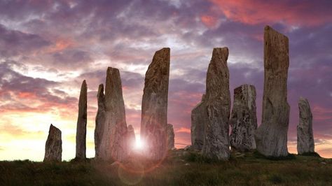 Craig Na Dun | Spirituality | Pinterest | Outlander and Search Scotland Wallpaper, Standing Stones, Stone Wallpaper, Standing Stone, Outer Hebrides, Sun Set, Outlander Series, Old Stone, Jamie Fraser