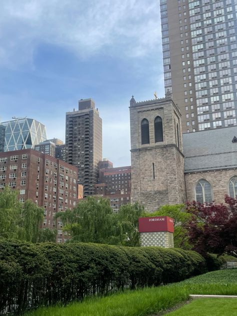 Fordham Lincoln Center, Fordham University Lincoln Center, Fordham University, City College, Life Aesthetic, Lincoln Center, Alma Mater, Fall Back, I School