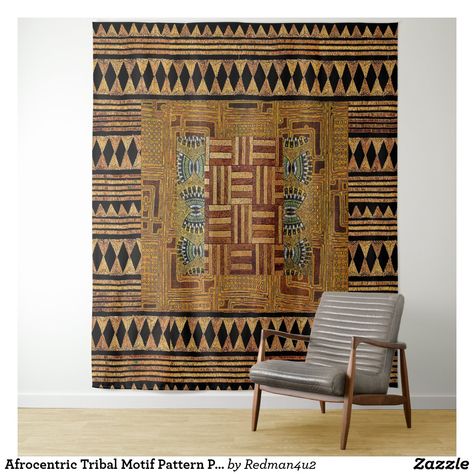 Nigerian Art, African Textiles Patterns, Motif Pattern, African Textiles, African Pattern, Printed Tapestries, Mud Cloth, Textile Patterns, Gaming Wall Art