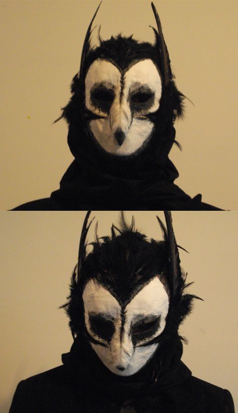 Mask Character, Crow Mask, Owl Mask, Bird Masks, Arte Robot, Cool Masks, Animal Masks, Masks Art, Arte Inspo