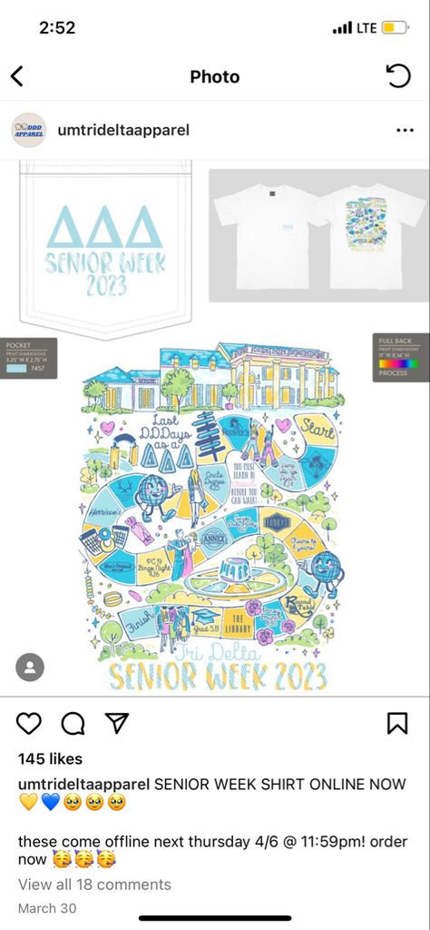 Senior Sorority Shirts, Sorority Tshirt Ideas, Themes For Sorority Socials, Sorority Senior Shirts, Sorority Event Shirts, Sorority Graphics Design, Sorority Parents Weekend, Sorority Merch Ideas, Sorority Social Themes