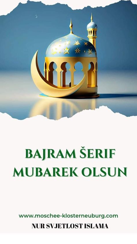 Bajram Serif Mubarek Olsun, Bajram Šerif Mubarek Olsun, Religious Symbols, Iftar, Ramadan