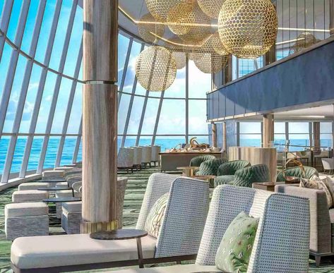 Cruise Interior Design, Luxury Cruise Ship Interior, Bloxburg Cruise Ship, Cruise Ship Interior Design, Ship Interior Design, Cruise Ship Interior, Cruise Suite, Yacht Furniture, Cruise Ship Design