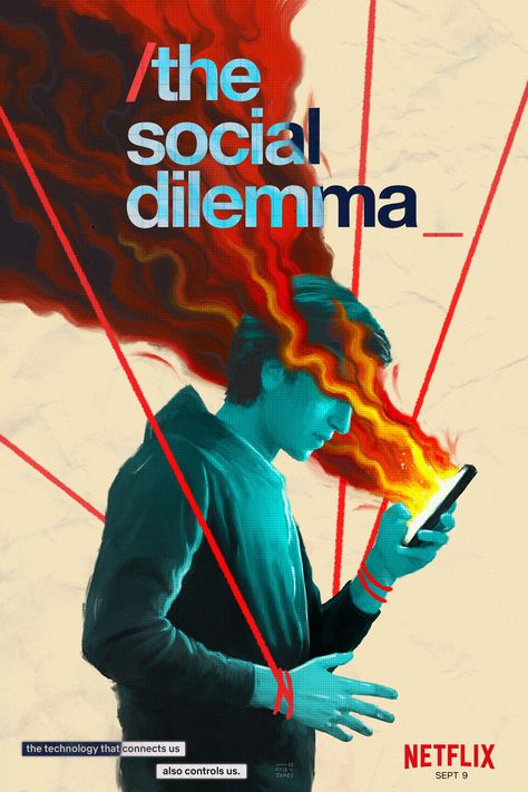 The Social Dilemma - 2020 The Social Dilemma, Documentary Poster, Social Media Art, Social Campaign, Netflix Documentaries, Social Media Company, Social Media Poster, Harvard University, Stanford University