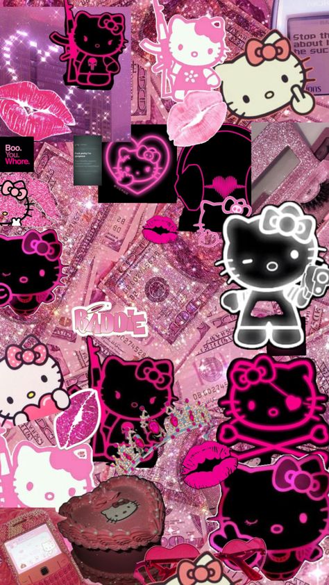 Pink Hello Kitty Wallpaper, Pink Hello Kitty Wallpaper Iphone, Hood Wallpapers, 3d Wallpaper Cute, Pretty Wallpaper Ipad, Hello Kitty Wallpaper Hd, Pink Wallpaper Hello Kitty, Halloween Wallpaper Iphone Backgrounds, Walpaper Hello Kitty