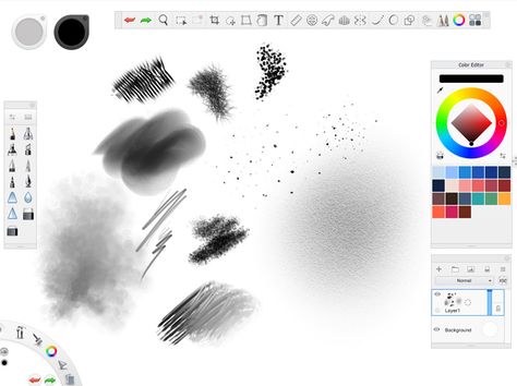 Sketchbook App, Digital Art Tutorial Beginner, Digital Drawing Tablet, Mirror Canvas, Sketchbook Pro, Ipad Drawings, Drawing Tablet, Photoshop Brushes, Digital Art Tutorial