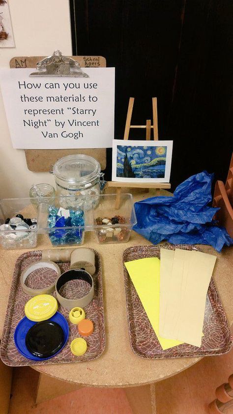 Art Provocations, Montessori Art, Art Projects For Kids, Invitation To Play, Kindergarten Art, Play Based Learning, Reggio Emilia, Flowers Art, Famous Art