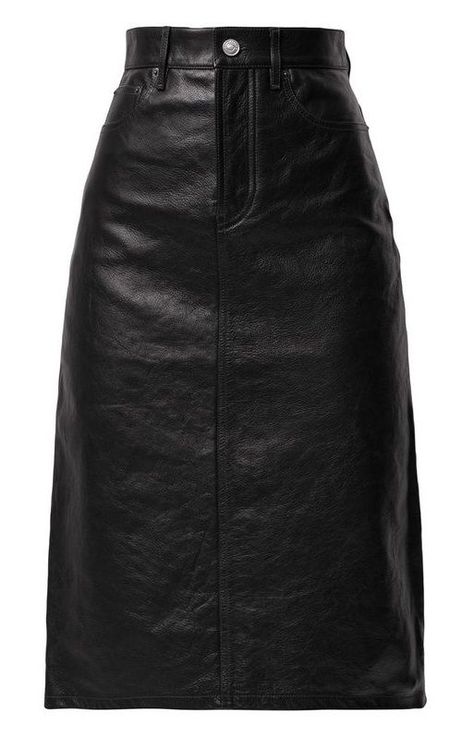 Skirt Png, Balenciaga Skirt, Balenciaga Dress, Pomegranate Earrings, High Waisted Skirts, Balenciaga Leather, Black Balenciaga, Leather Pleated Skirt, Dress Appropriately