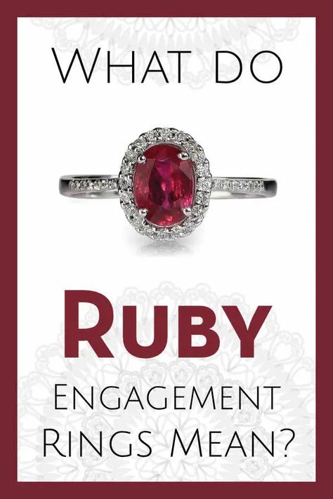 Ruby Engagement Ring With Wedding Band, Ruby And Black Diamond Ring, Round Ruby Engagement Ring, Diamond Ruby Engagement Ring, Wedding Rings With Ruby, Ruby Diamond Rings Engagement, Ruby Oval Engagement Ring, Engagement Rings With Rubies, Red Diamond Ring Engagement