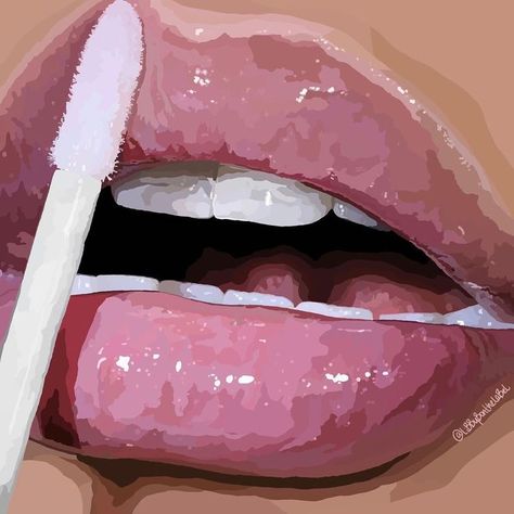 Lips Painting, Lil Mama, Black Art Painting, Arte Inspo, Black Love Art, Ap Art, Art Inspiration Painting, Cute Art Styles, Painting Art Projects