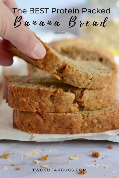 Oat Banana Bread, Peanut Butter And Oats, Peanut Butter Powder Recipes, Pb2 Recipes, Protein Banana Bread, Peanut Butter Oat, Powdered Peanut Butter, Peanut Butter Banana Bread, Peanut Butter Bread