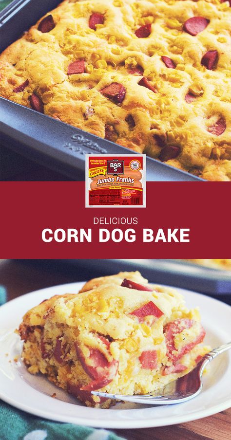 Corn Dog Bake, Hot Dogs And Cornbread, Corn Dog Casserole Recipes, Cornbread Muffins With Hotdogs, Cornbread And Hotdogs, Corn Dog Casserole Jiffy, Corn Dogs With Jiffy Cornbread, Corn Dog Casserole, Baked Corn Dogs