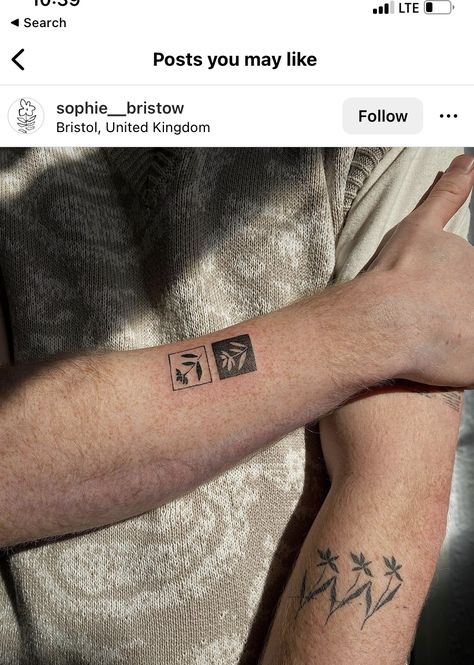 Tattoos In Squares, Scrabble Tile Tattoo, Sudoku Tattoo, Tile Tattoo Ideas, Square Tattoo Ideas, Trippy Tattoo Designs, Tile Tattoo, Square Tattoo, Trippy Tattoo