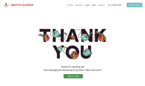 Thank You Website Page, Logo Thank You Design, Thank You Page Design Website, Thank You Page Design, Thank You Page, Design For Portfolio, Prototyping Tools, Web Design Websites, Examples Of Logos