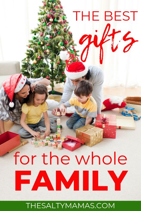 Looking for easy gift ideas for the whole family? We've got you covered with these unique family favorites from TheSaltyMamas.com #bestgifts #2019giftguide #bestgifts2019 #familychristmasgifts #familychristmas #familychristmaspresents #familygiftguide #christmas #christmasgifts #bestchristmasgifts #bestchristmaspresents Christmas Traditions For Kids, Whole Family Gift Ideas, Family Christmas Presents, Family Gift Guide, Traditions For Kids, Amazing Braids, Measured Mom, To A Friend Quotes, Diy Gifts Cheap