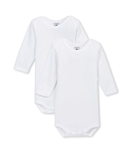 Petit Bateau Unisex Baby 2 Pack Bodysuits   White  24 Months *** Learn more by visiting the image link. (This is an affiliate link) #BabyBoyBodysuits White Long Sleeve Bodysuit, Sleeves Style, Cotton Bodysuit, Long Sleeve Onesie, Baby Long Sleeve, Baby Clothes Shops, Unisex Baby, Long Sleeve Bodysuit, White Long Sleeve