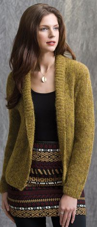 Shawl Collar Cardigan Pattern, Cardigan Sweater Pattern, Knit Cardigan Pattern, The Cardigans, Shawl Collar Cardigan, Classic Cardigan, Yarn Store, Collar Cardigan, Sweater Knitting Patterns