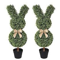 Rabbit Topiary, Bunny Topiary, Easter Topiary, Topiary Balls, Camellia Tree, Front Door Plants, Outdoor Topiary, Faux Boxwood, Boxwood Balls