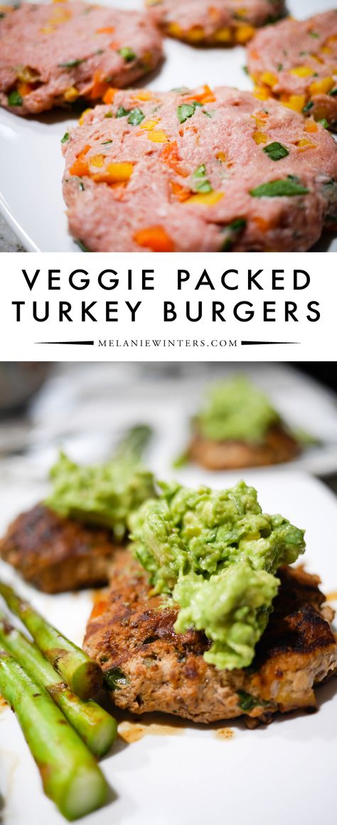 Clean Eating Burgers, Veggie Turkey Burgers, Turkey Veggie Burger Recipes, Easy Veggie Burger, Best Turkey Burgers, Burger Bites, Turkey Patties, Veggie Burgers Recipe, Healthy Burger