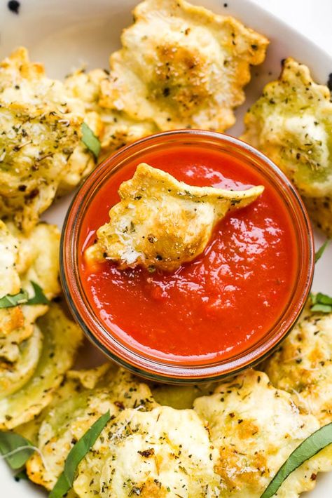 Air Fried Pasta Shells, Air Fryer Ravioli Bites, Fried Ravioli Recipe Air Fryer, Air Fryer Pasta Shells, Air Fryer Ravioli Fresh, Air Fryer Ravioli Frozen, Air Fry Ravioli, Fried Ravioli Air Fryer, Airfryer Ravioli