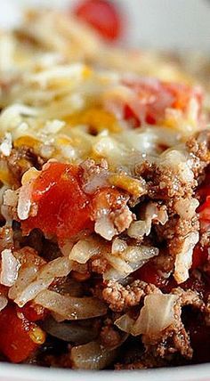 Desayuno Keto, Skillet Dinner Recipes, Skillet Dishes, Ground Beef Dishes, Beef Casserole Recipes, Ground Beef Recipes For Dinner, Beef Recipes Easy, Easy Casserole Recipes, Beef Recipes For Dinner