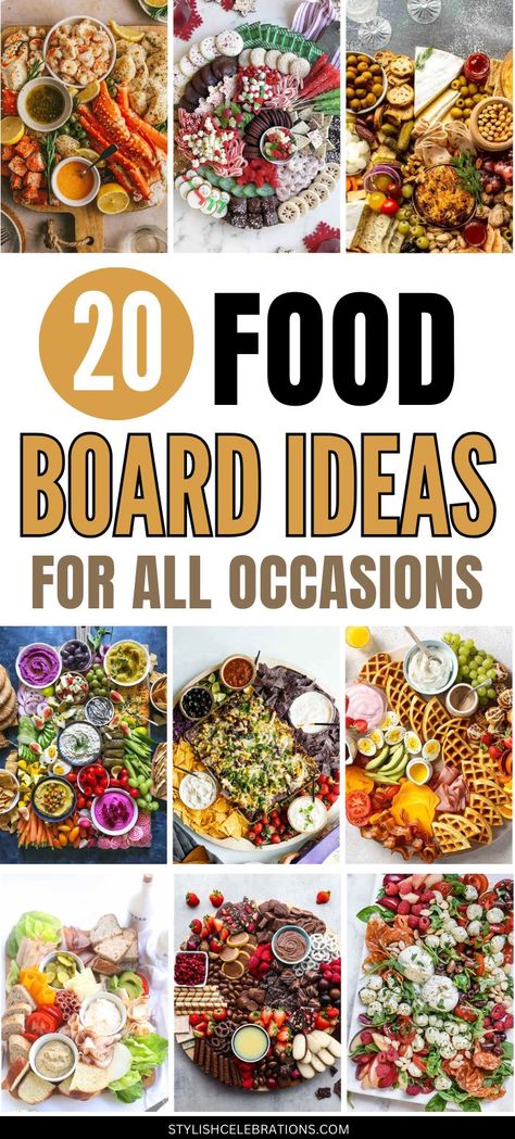 20 Food & Snack Board Ideas for Any Occasion Creative Food Boards Ideas, Charcuterie Board Potato, Burrito Board Ideas, Sharing Platter Boards, Boards Food Ideas, Chutney Board Ideas, Board Of Food, Filling Charcuterie Board, Summer Platter Ideas