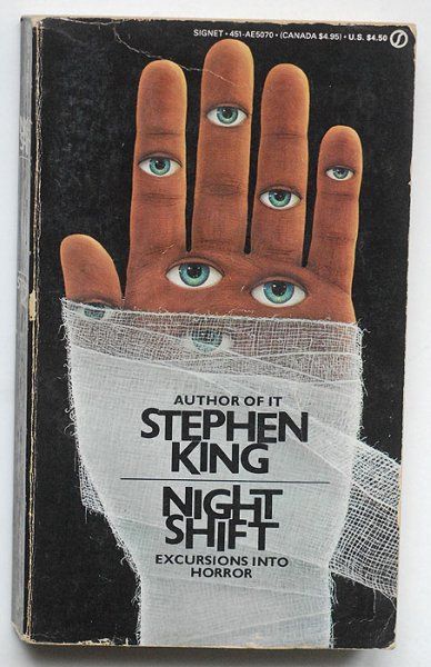 steven king book covers | Stephen King: Night Shift | Flickr - Photo Sharing! Night Shift Stephen King, Horror Literature, Steven King, Horror Book Covers, Stephen King Books, Scary Books, Best Book Covers, King Book, The Boogeyman