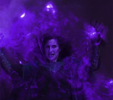 Shadow Mage, Gravity Magic, Purple Powers, Dr Marvel, Purple Magic, Agatha Harkness, Kathryn Hahn, Dark Witch, Scarlet Witch Marvel